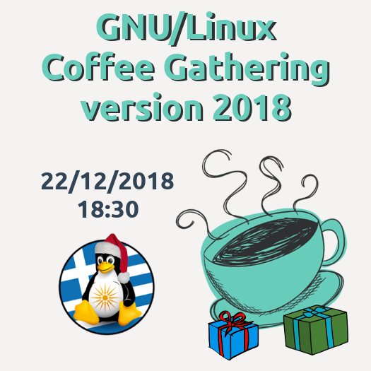 GNU/Linux Coffee Gathering version 2018