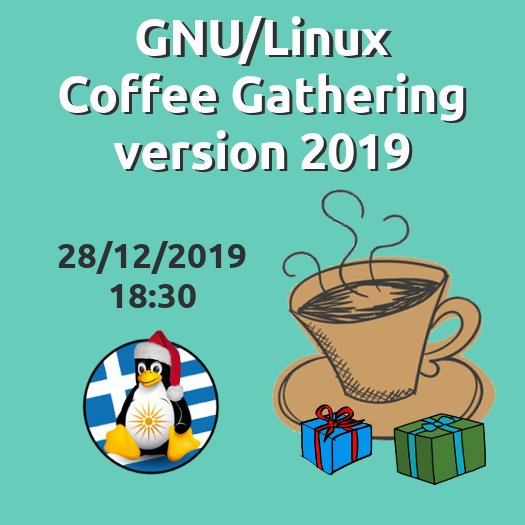 GNU/Linux Coffee Gathering version 2019