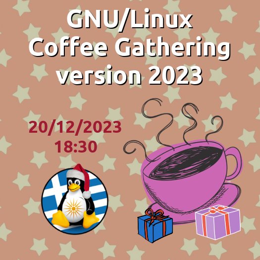GNU/Linux Coffee Gathering version 2023