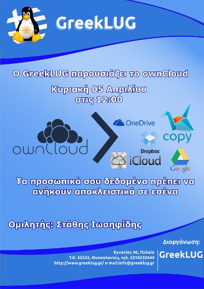 Παρουσίαση του ownCloud