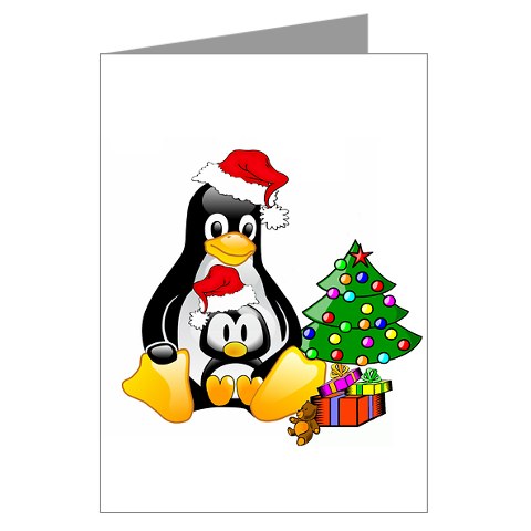 tux_chrissmass_card